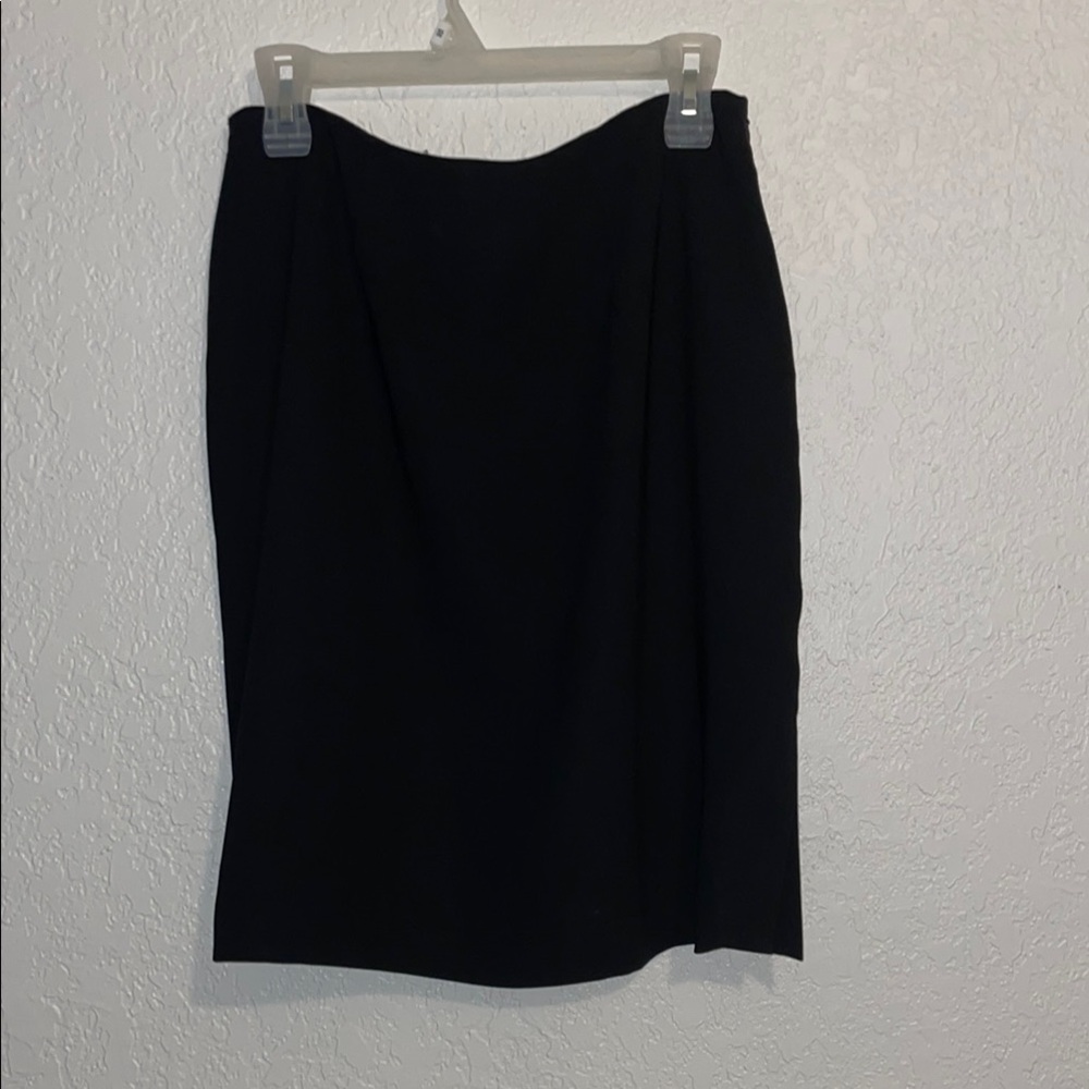 Classic Black Pencil Skirt